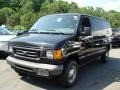 2006 Black Ford E Series Van E350 XL Passenger  photo #1