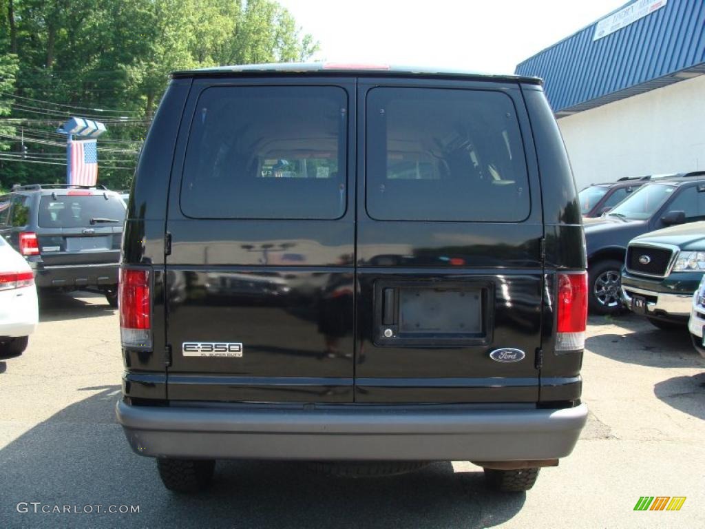 2006 E Series Van E350 XL Passenger - Black / Medium Flint Grey photo #5