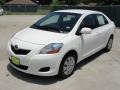 2009 Polar White Toyota Yaris Sedan  photo #7