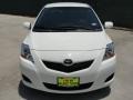 2009 Polar White Toyota Yaris Sedan  photo #8