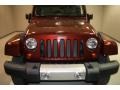 2008 Red Rock Crystal Pearl Jeep Wrangler Unlimited Sahara 4x4  photo #2