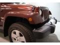 2008 Red Rock Crystal Pearl Jeep Wrangler Unlimited Sahara 4x4  photo #48