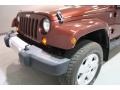 2008 Red Rock Crystal Pearl Jeep Wrangler Unlimited Sahara 4x4  photo #49