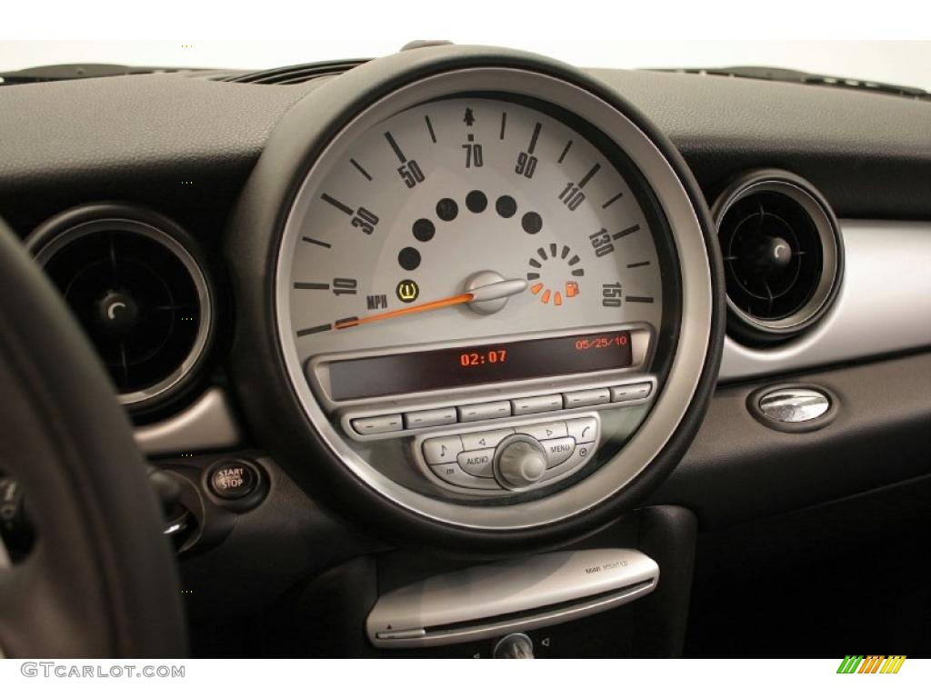 2007 Cooper Hardtop - Lightning Blue Metallic / Carbon Black/Black photo #15