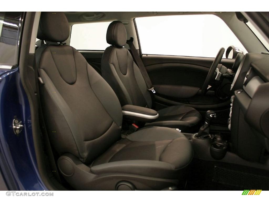 2007 Cooper Hardtop - Lightning Blue Metallic / Carbon Black/Black photo #19