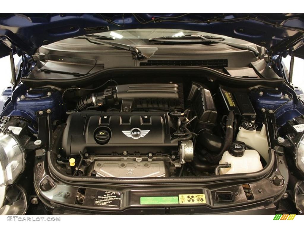 2007 Cooper Hardtop - Lightning Blue Metallic / Carbon Black/Black photo #25
