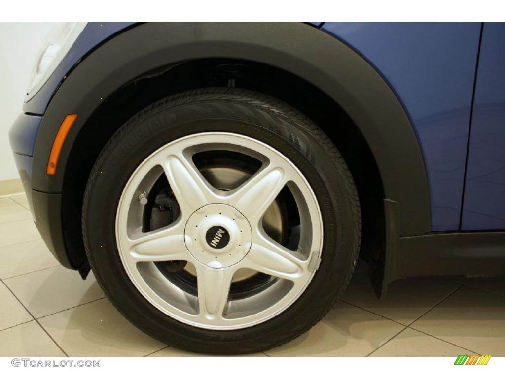 2007 Cooper Hardtop - Lightning Blue Metallic / Carbon Black/Black photo #27