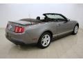 2010 Sterling Grey Metallic Ford Mustang V6 Convertible  photo #7