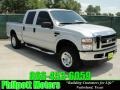 2008 Silver Metallic Ford F250 Super Duty XLT Crew Cab 4x4  photo #1