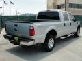 2008 Silver Metallic Ford F250 Super Duty XLT Crew Cab 4x4  photo #3