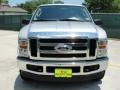 2008 Silver Metallic Ford F250 Super Duty XLT Crew Cab 4x4  photo #8