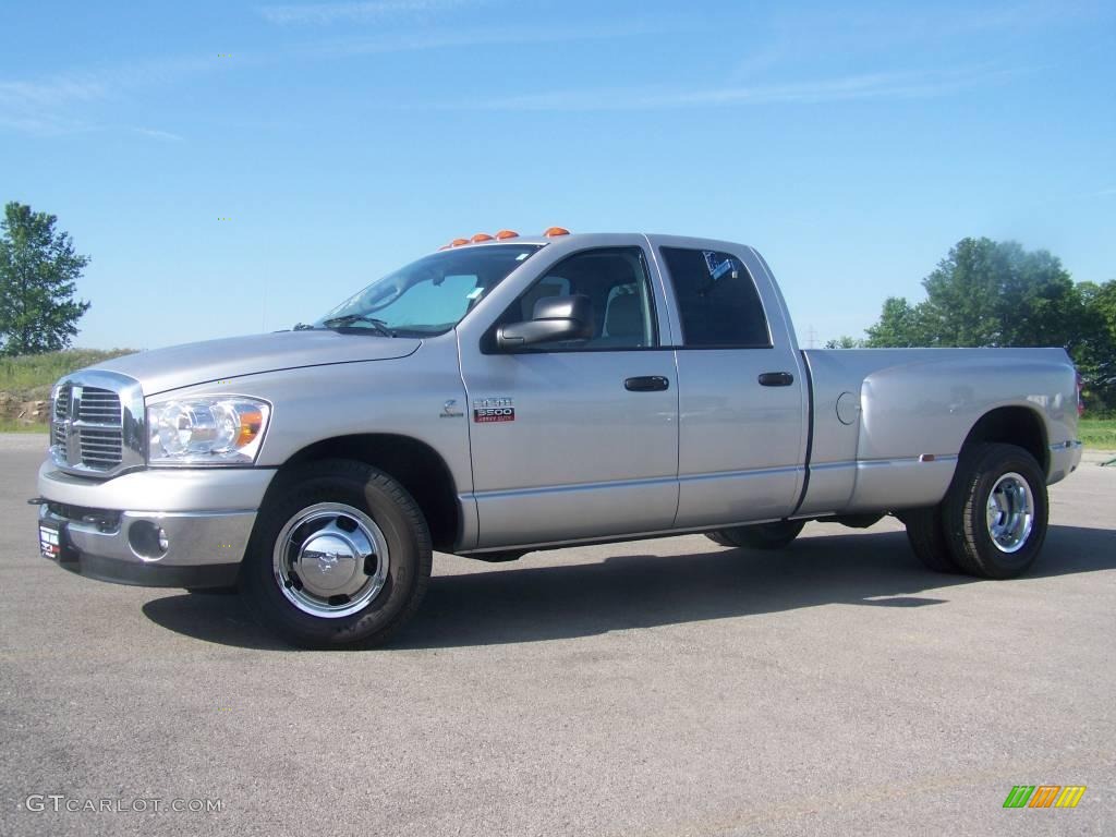 Bright Silver Metallic Dodge Ram 3500