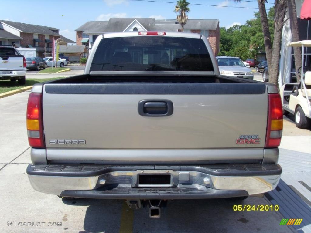 2001 Sierra 1500 SLE Extended Cab - Pewter Metallic / Neutral photo #3