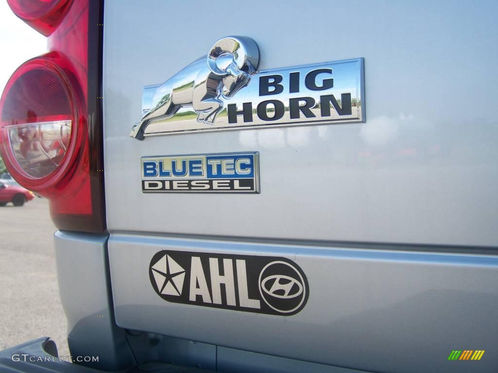 2008 Ram 3500 Big Horn Edition Quad Cab Dually - Bright Silver Metallic / Medium Slate Gray photo #4
