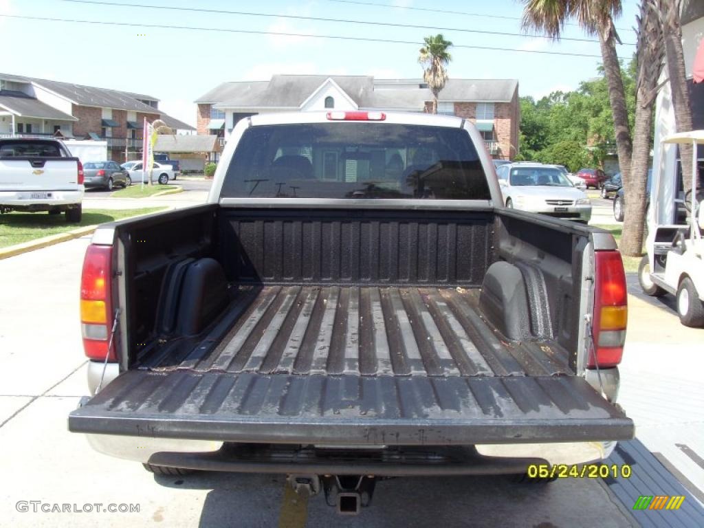 2001 Sierra 1500 SLE Extended Cab - Pewter Metallic / Neutral photo #4