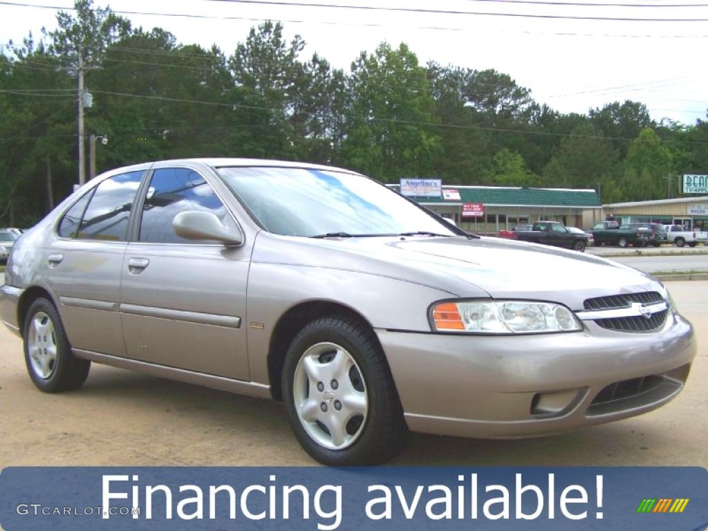 2001 Altima GXE - Brushed Pewter / Dusk photo #1