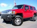 2006 Victory Red Hummer H3   photo #1