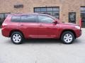 2008 Salsa Red Pearl Toyota Highlander   photo #2