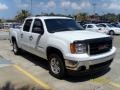 2008 Summit White GMC Sierra 1500 SLE Crew Cab  photo #5