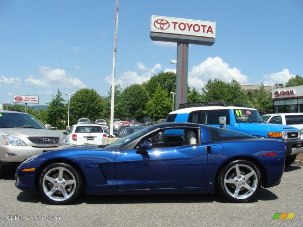 2006 Corvette Coupe - LeMans Blue Metallic / Titanium Gray photo #3