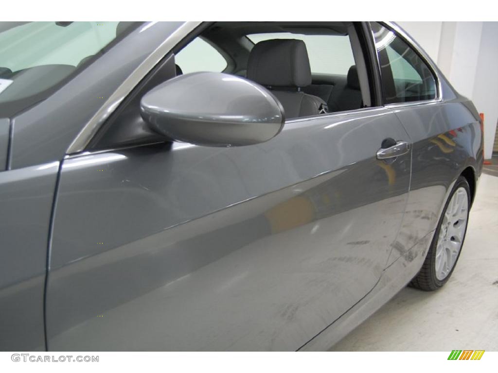 2007 3 Series 328i Coupe - Space Gray Metallic / Grey photo #13