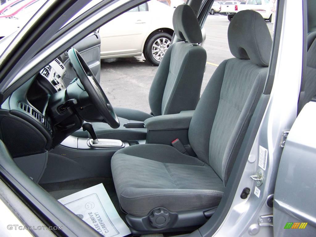 2003 Civic EX Sedan - Satin Silver Metallic / Gray photo #6