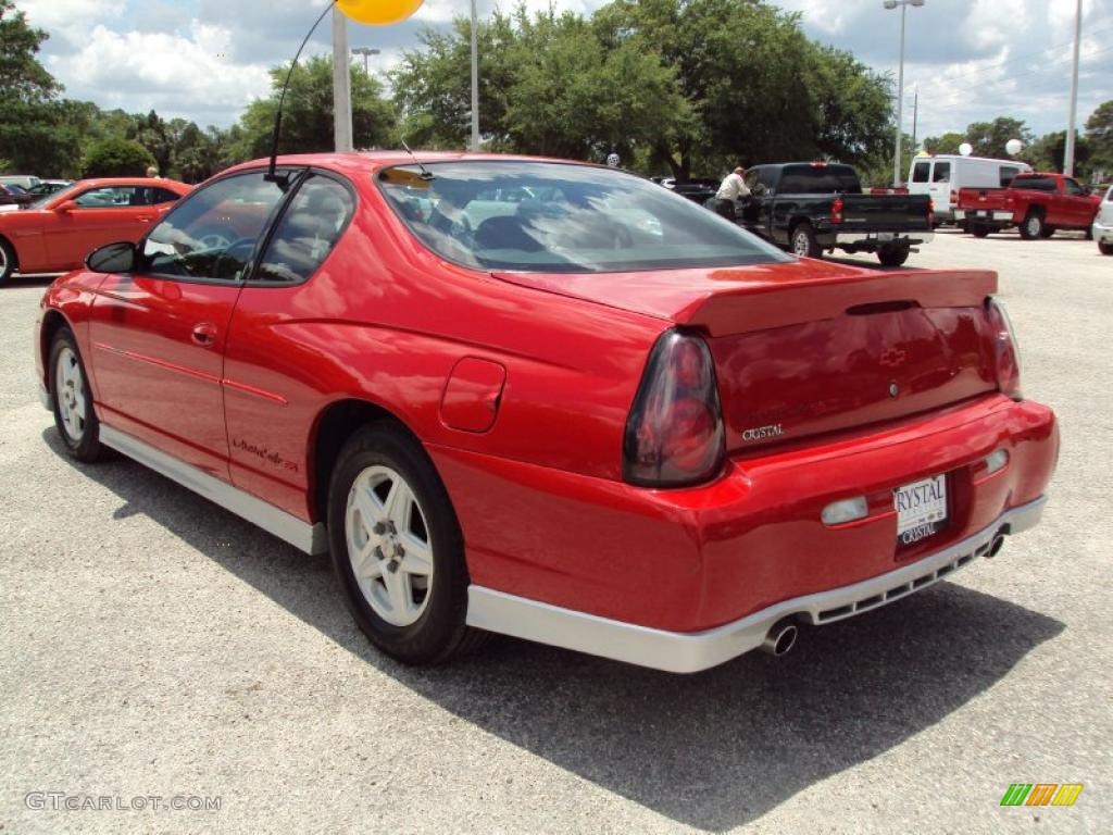 2003 Monte Carlo SS - Victory Red / Ebony Black photo #3