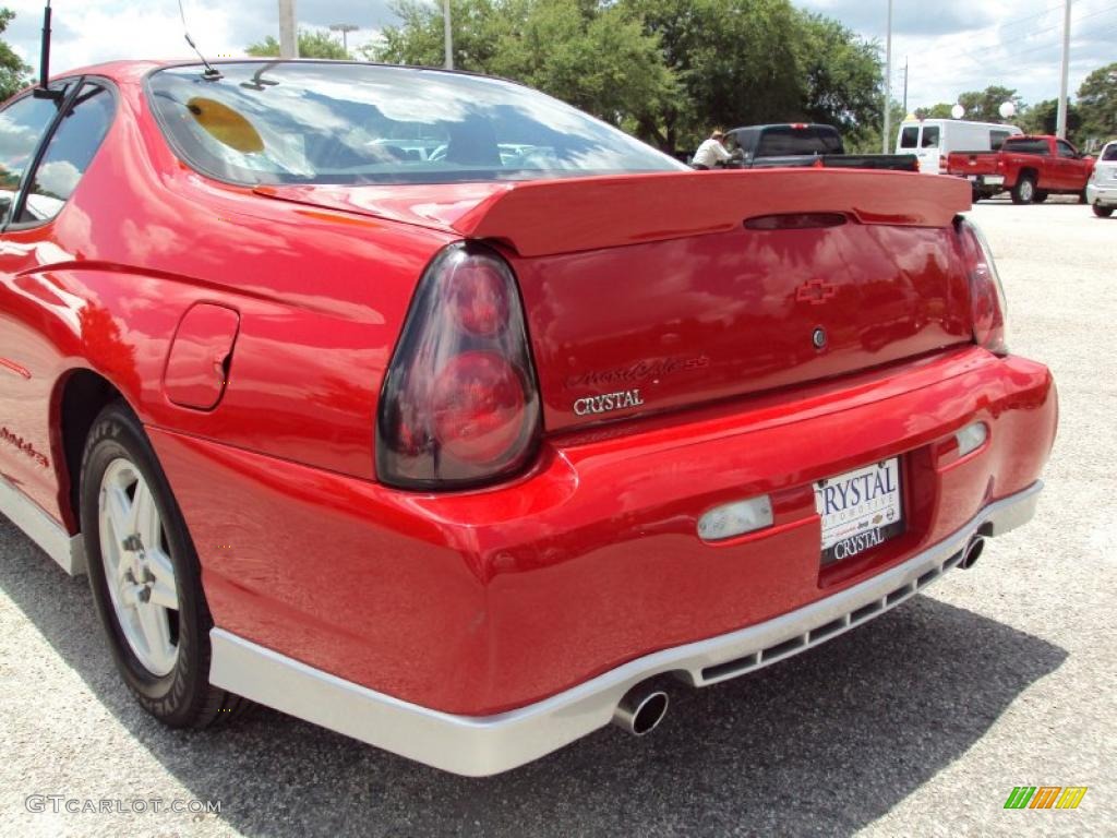 2003 Monte Carlo SS - Victory Red / Ebony Black photo #7