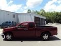 2007 Deep Ruby Red Metallic Chevrolet Colorado LS Extended Cab  photo #2