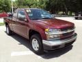 2007 Deep Ruby Red Metallic Chevrolet Colorado LS Extended Cab  photo #10