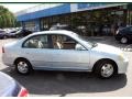 2003 Opal Silver Blue Metallic Honda Civic Hybrid Sedan  photo #4