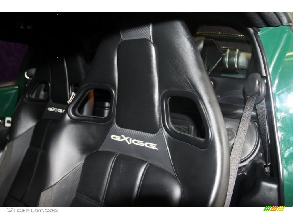 Black Interior 2007 Lotus Exige S Photo #30514977