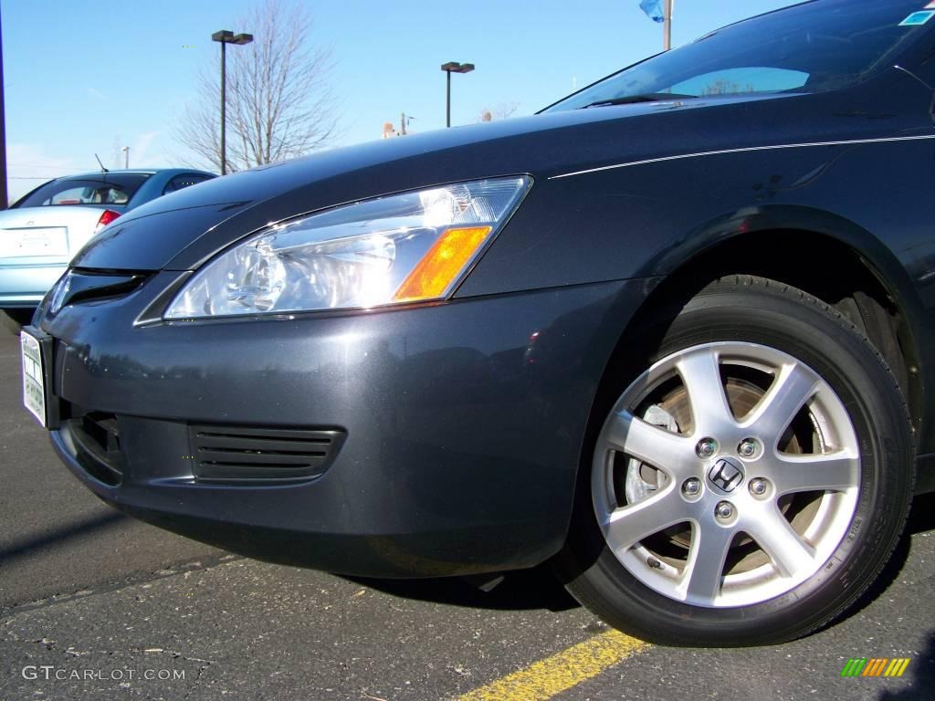 2005 Accord EX V6 Coupe - Graphite Pearl / Black photo #2
