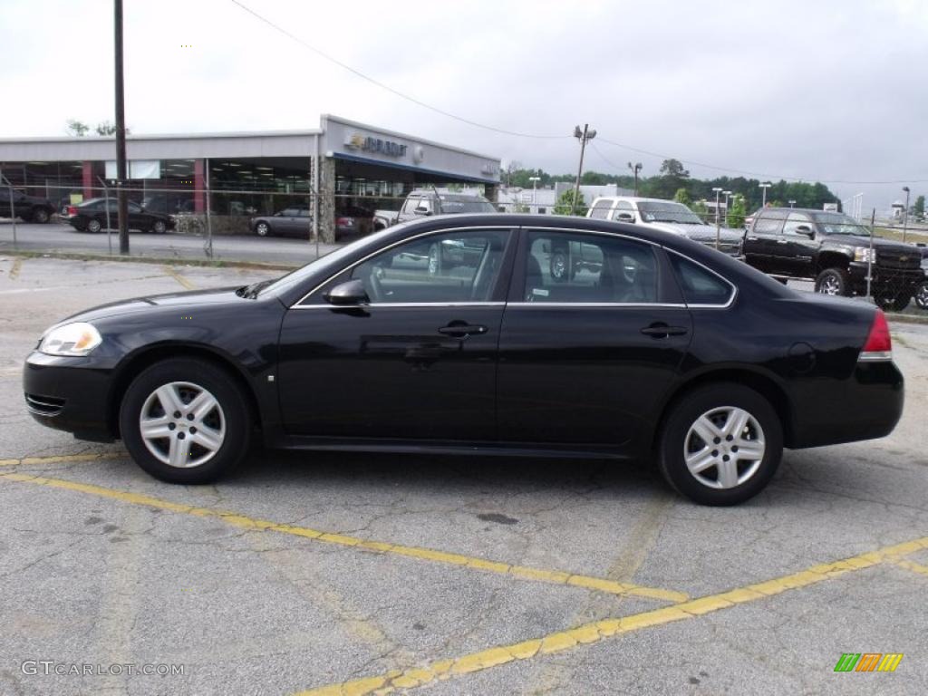 2010 Impala LS - Black / Ebony photo #2