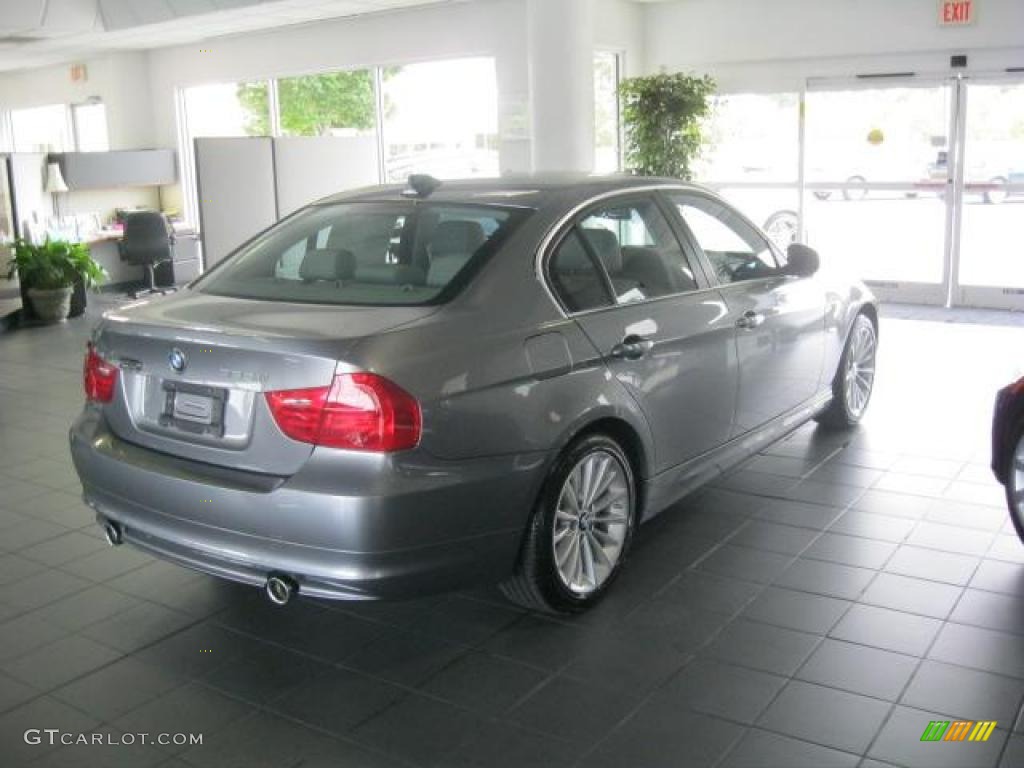 2011 3 Series 335d Sedan - Space Gray Metallic / Gray Dakota Leather photo #2