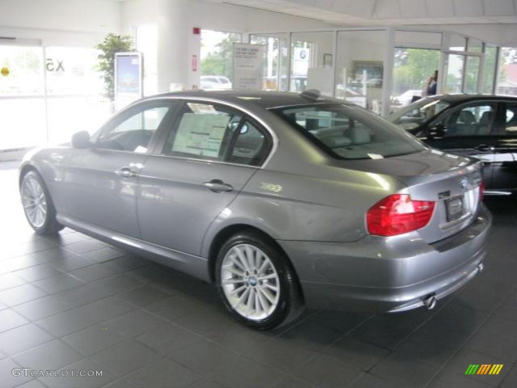 2011 3 Series 335d Sedan - Space Gray Metallic / Gray Dakota Leather photo #3