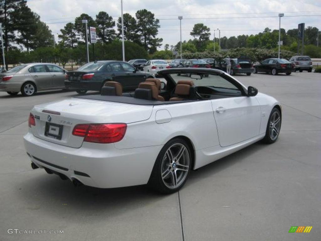 2011 3 Series 335is Convertible - Alpine White / Saddle Brown Dakota Leather photo #2