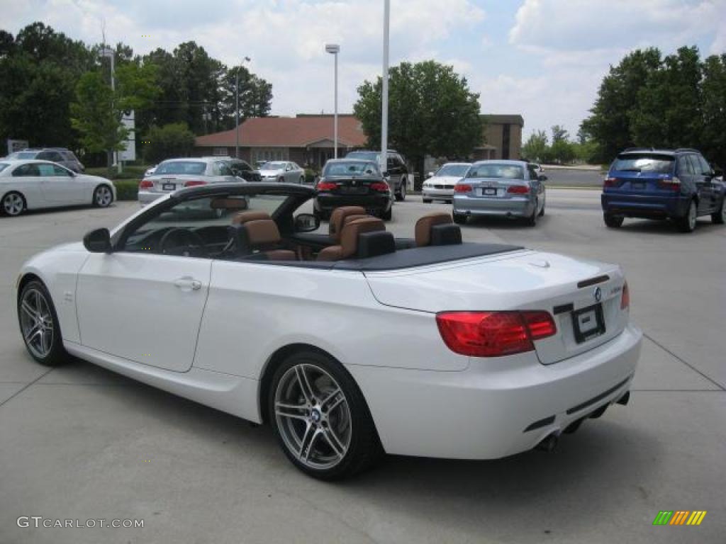 2011 3 Series 335is Convertible - Alpine White / Saddle Brown Dakota Leather photo #3