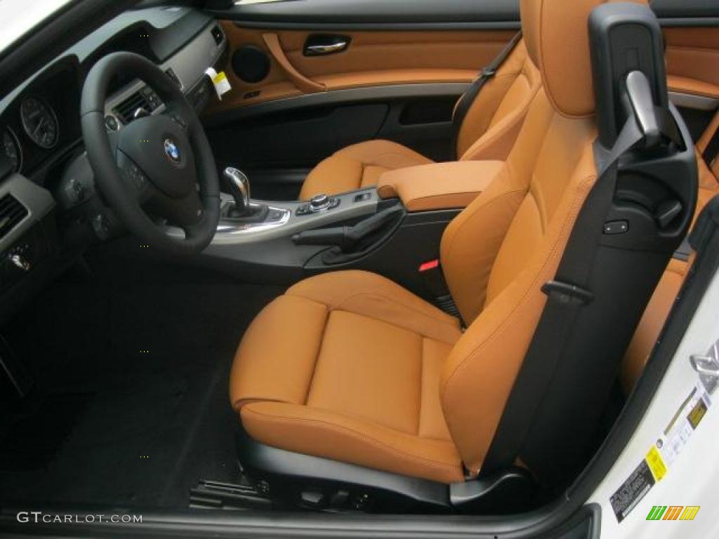 2011 3 Series 335is Convertible - Alpine White / Saddle Brown Dakota Leather photo #5