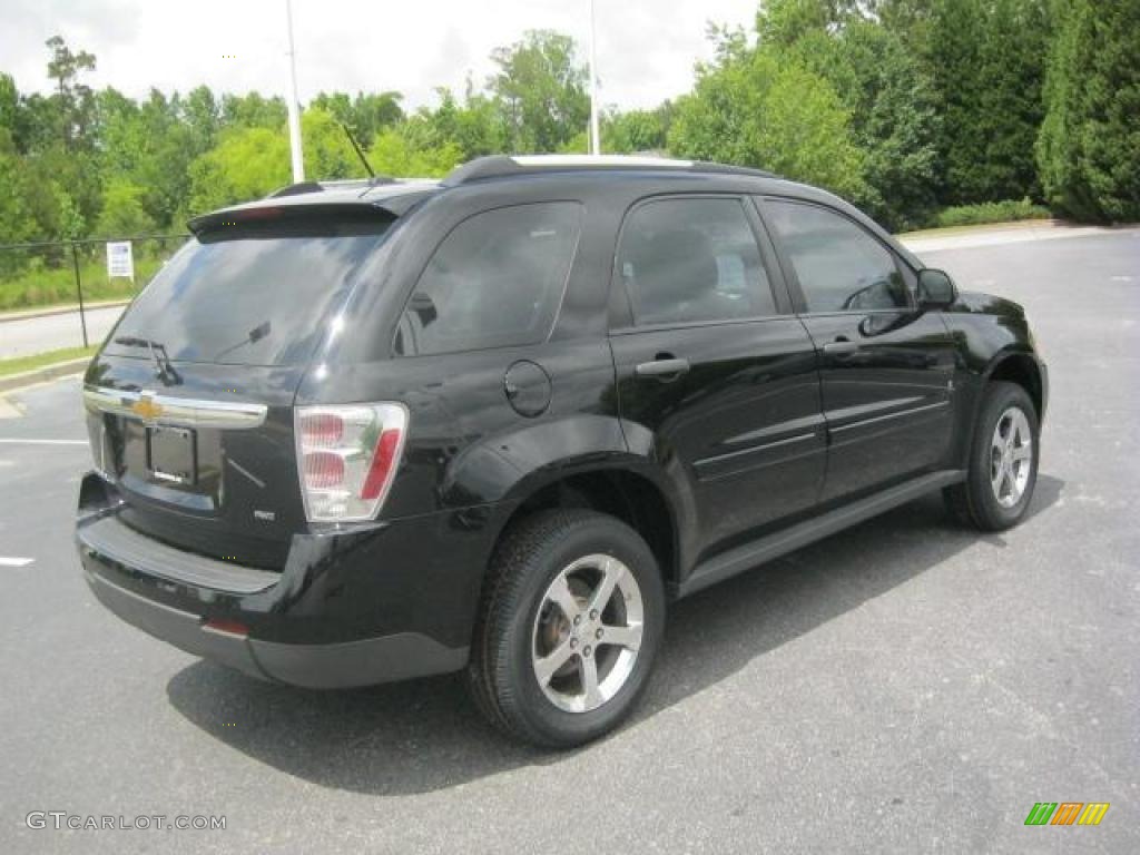 2007 Equinox LS AWD - Black / Light Gray photo #24