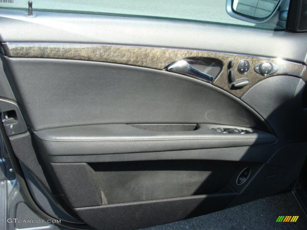 2007 E 350 4Matic Sedan - Flint Grey Metallic / Black photo #7