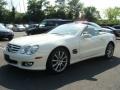 2007 Alabaster White Mercedes-Benz SL 550 Roadster  photo #1