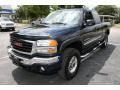 2005 Deep Blue Metallic GMC Sierra 2500HD SLE Extended Cab 4x4  photo #4