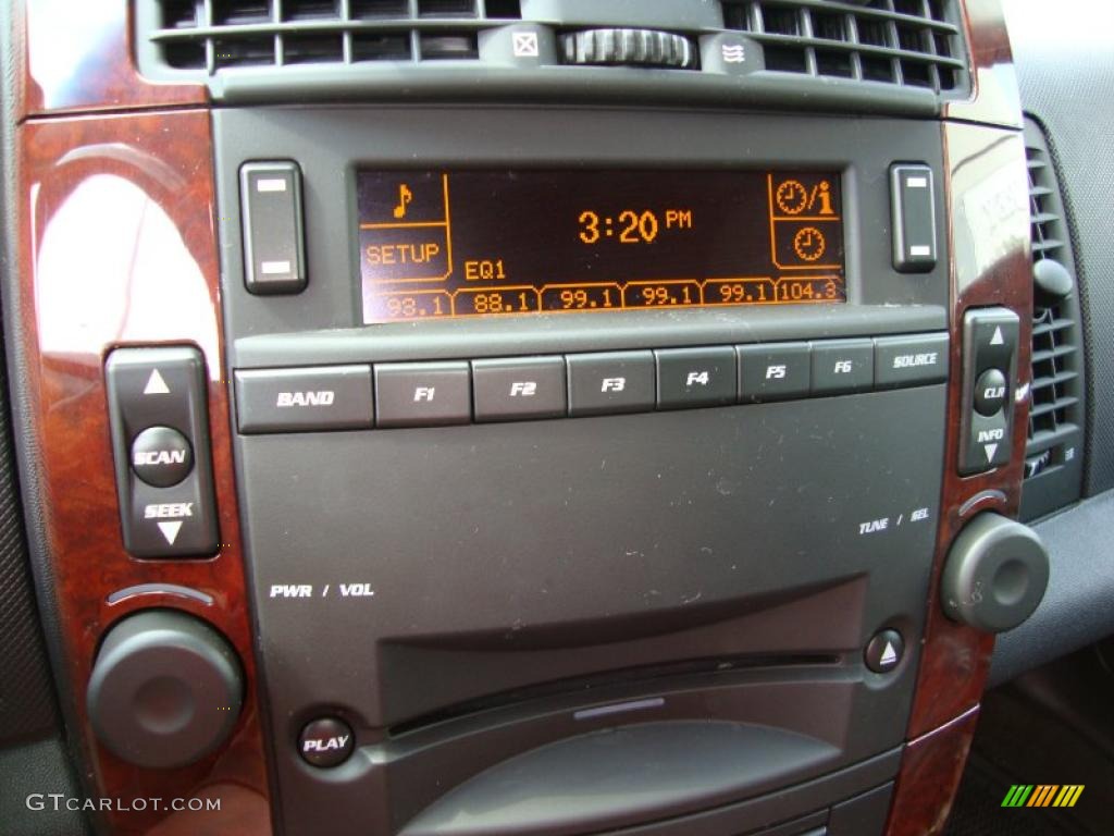 2006 SRX V6 - Stealth Gray / Ebony photo #16