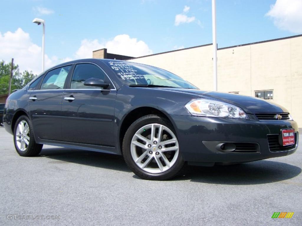 2009 Impala LTZ - Slate Metallic / Ebony photo #1