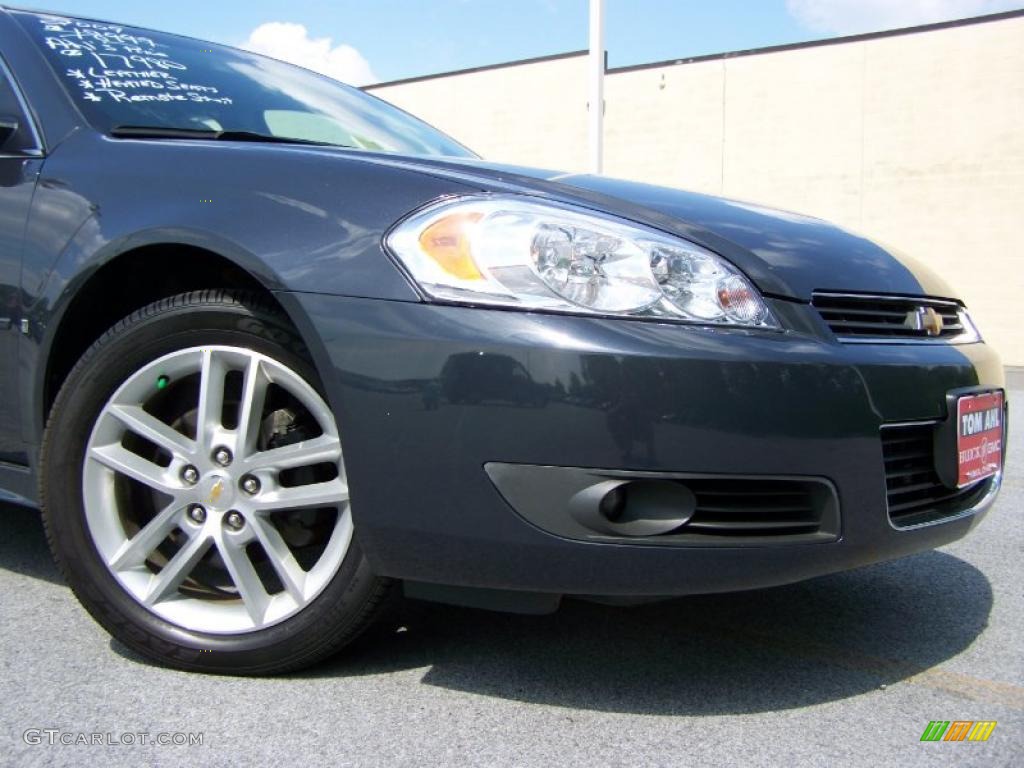 2009 Impala LTZ - Slate Metallic / Ebony photo #2