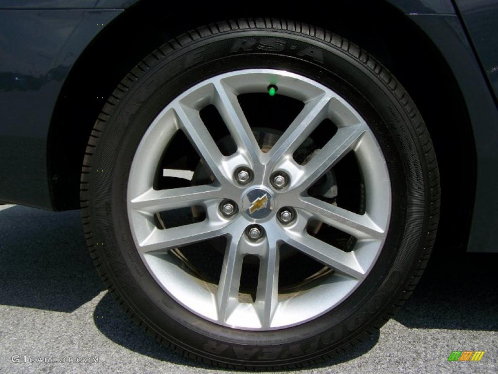 2009 Impala LTZ - Slate Metallic / Ebony photo #8