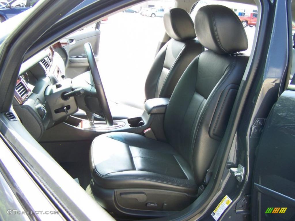 2009 Impala LTZ - Slate Metallic / Ebony photo #9