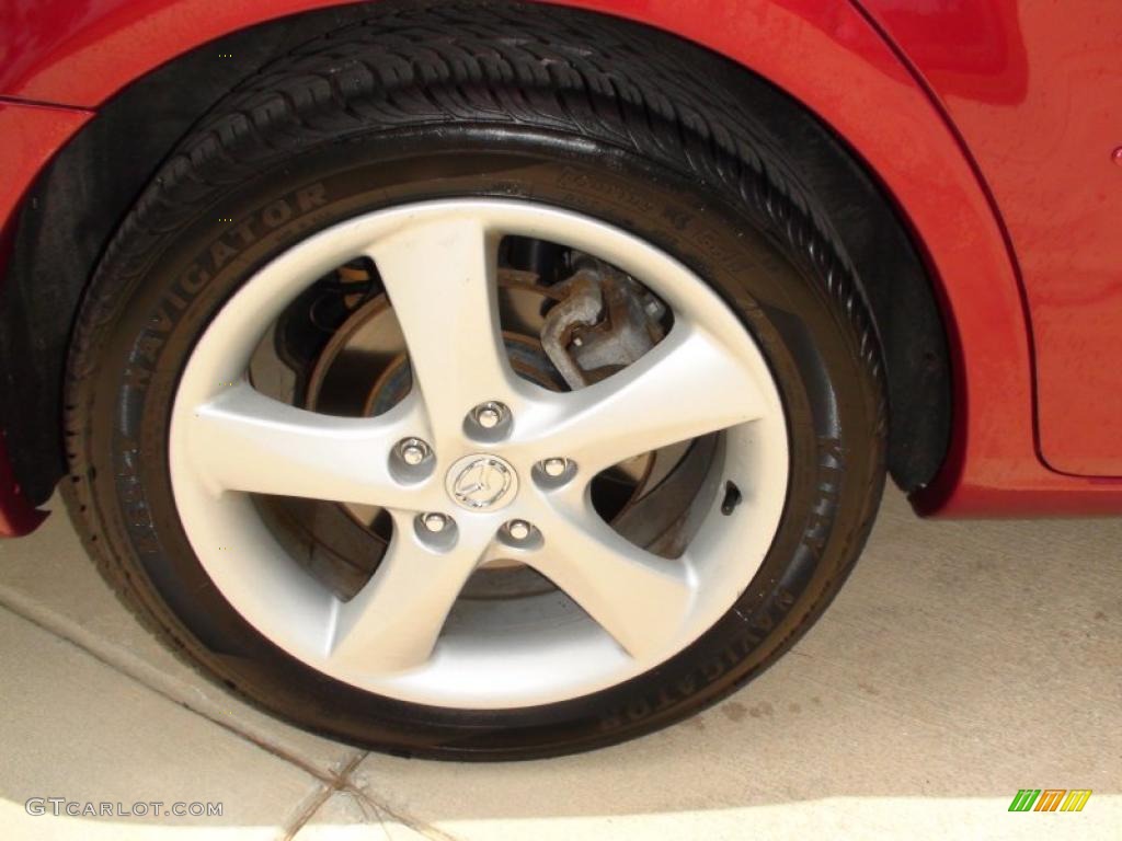 2006 MAZDA6 s Sedan - Redfire Metallic / Beige photo #39