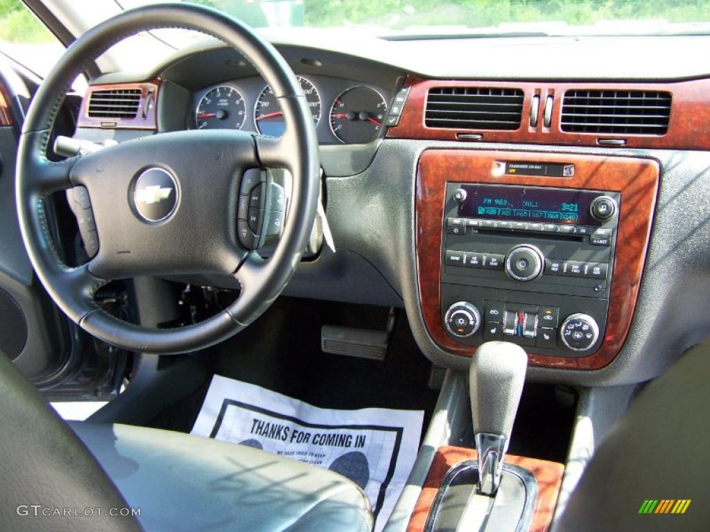 2009 Impala LTZ - Slate Metallic / Ebony photo #17